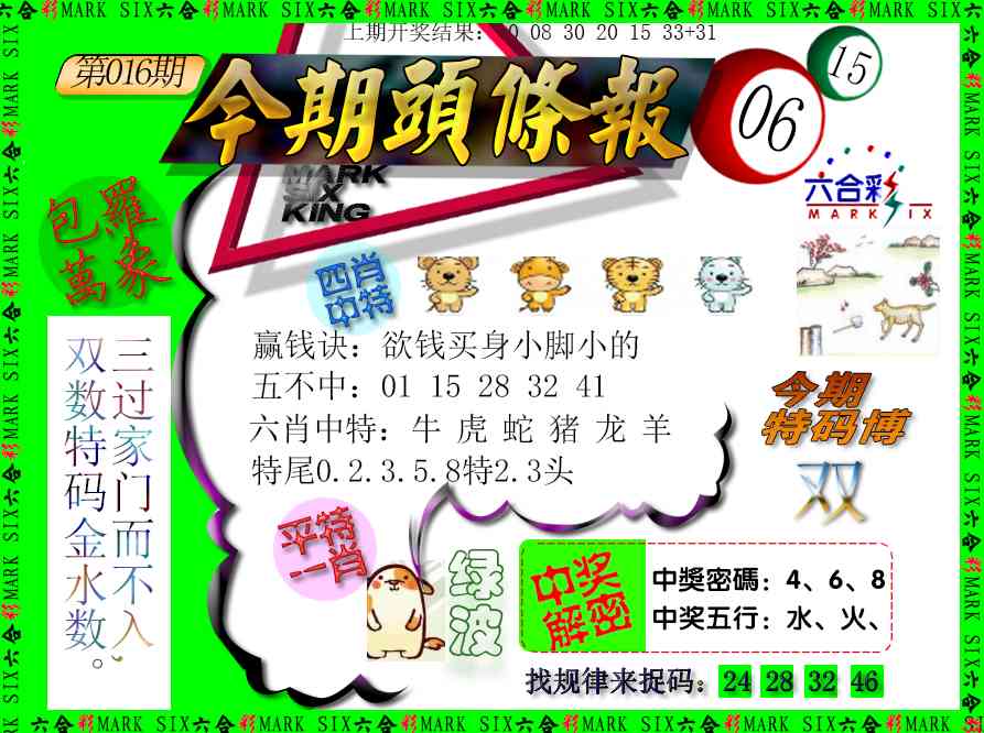 016期今期头条报[图]