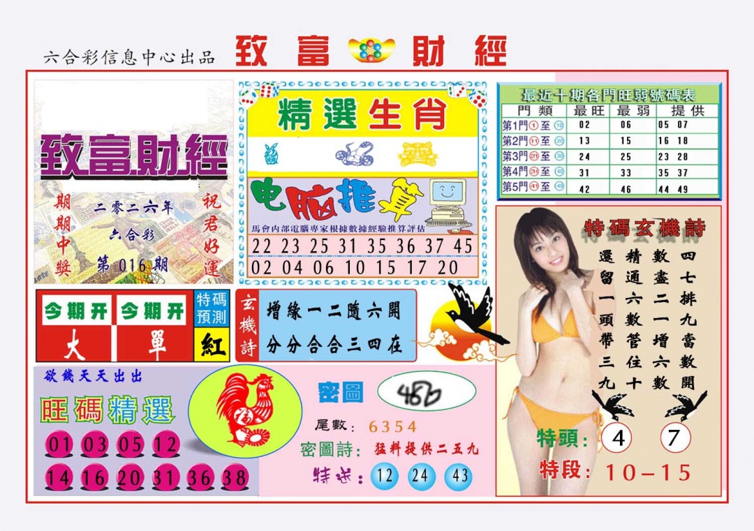 016期致富财经[图]