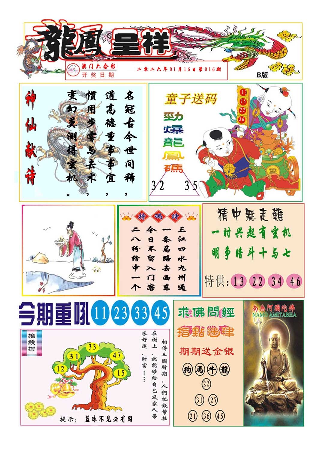 016期龙凤呈祥B[图]