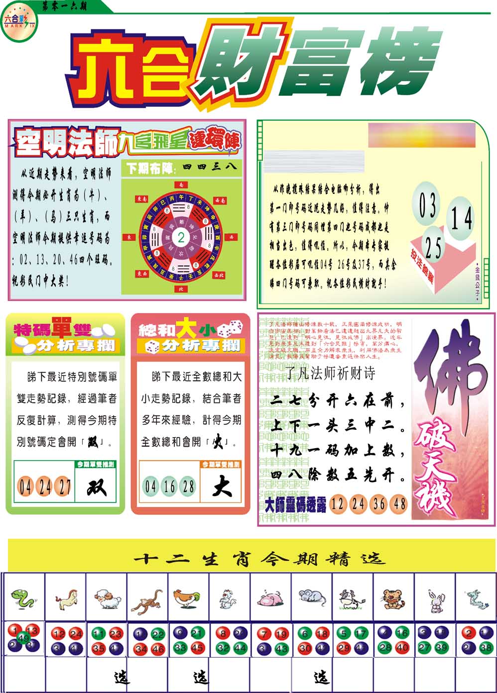 016期财富榜[图]