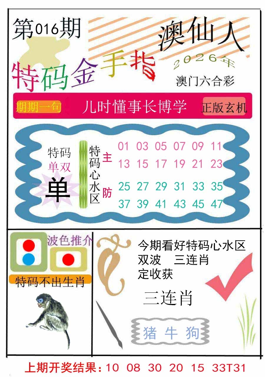 016期特码金手指[图]