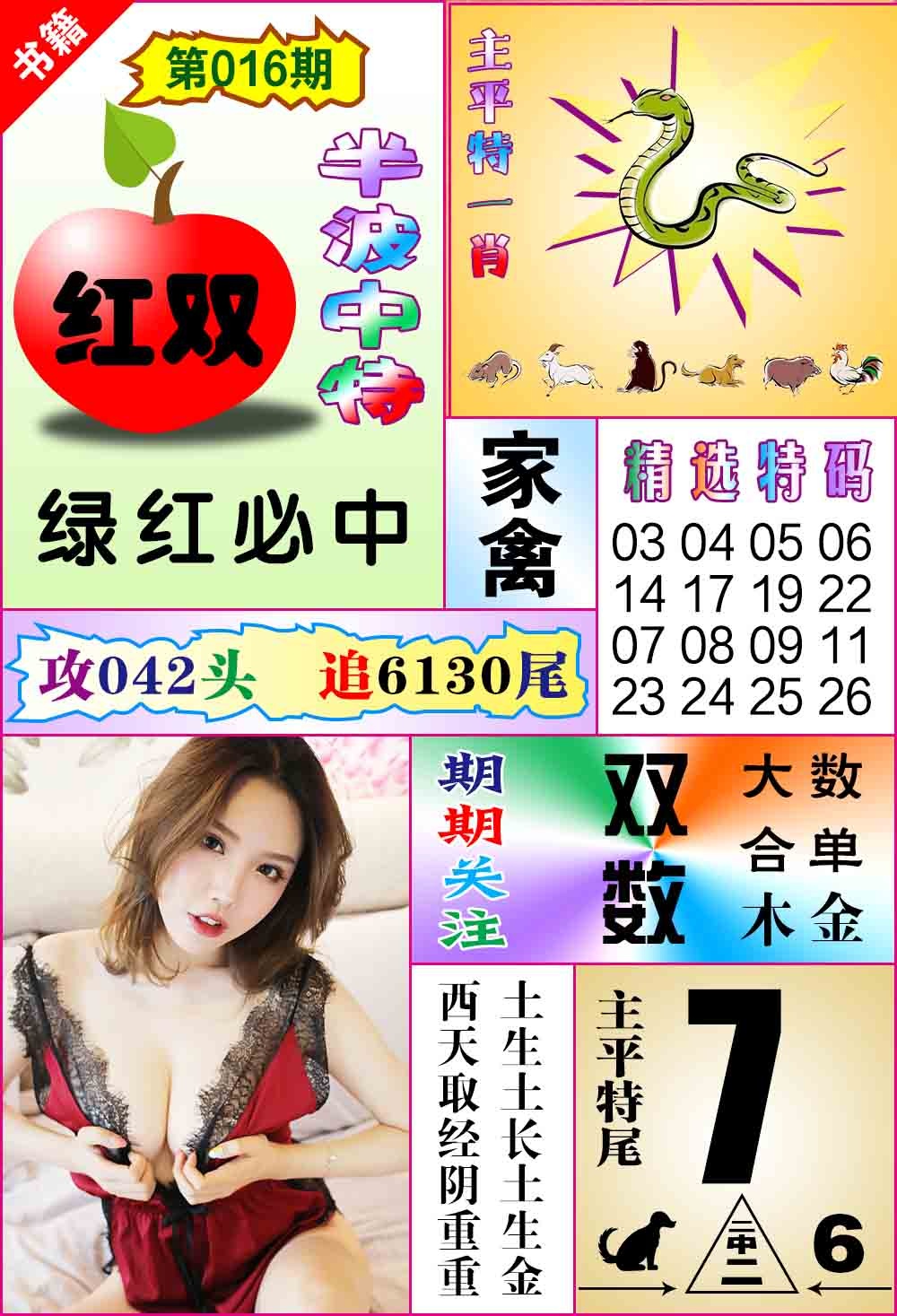 016期澳门六合透特[图]