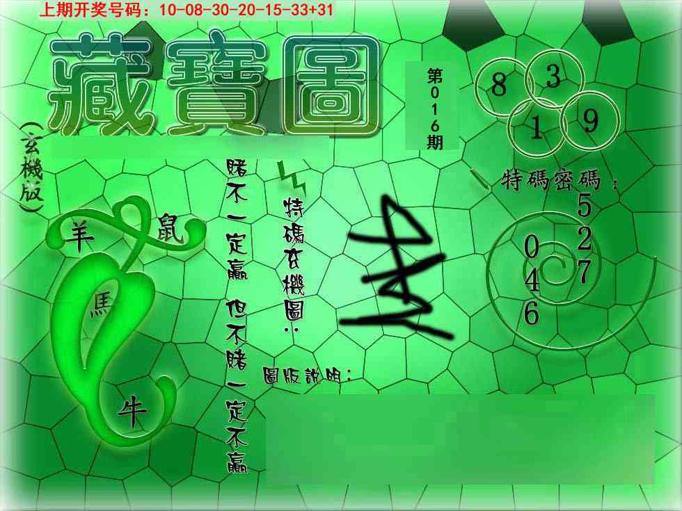 016期九龍玄机报[图]