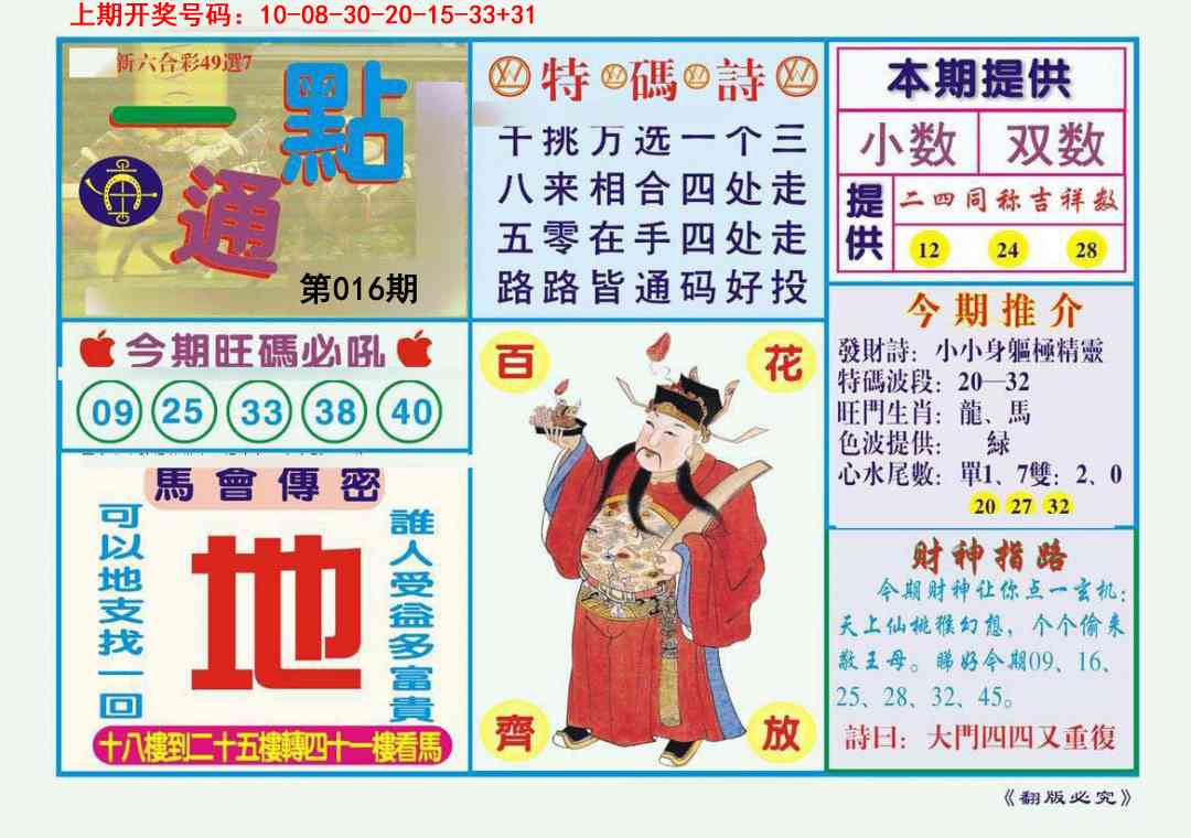 016期一点通[图]