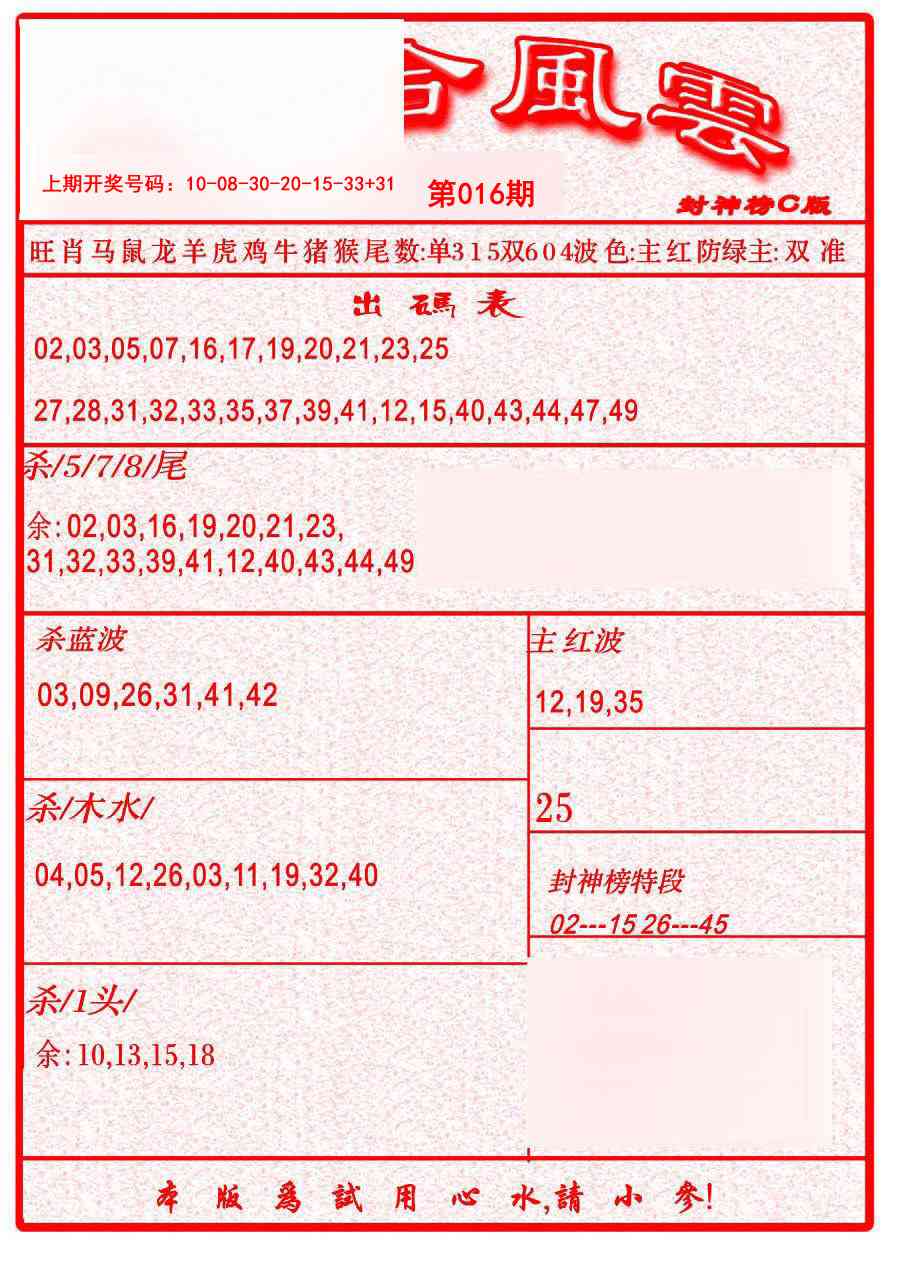016期六合风云B[图]