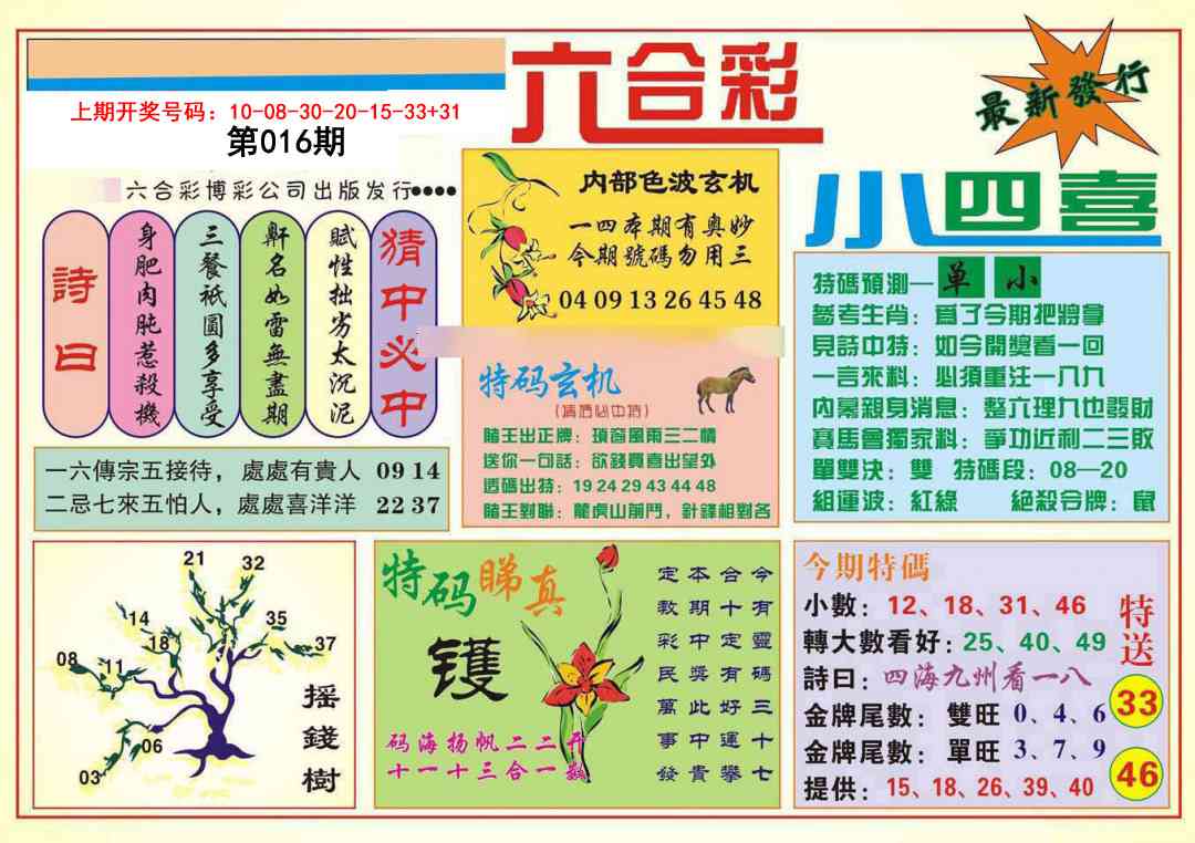 016期小四喜[图]