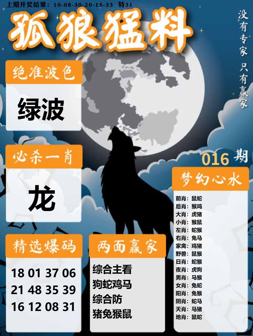 016期孤狼猛料[图]